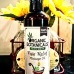 Organic Botanicals Pain Relief Massage Oil - 9 Ounces