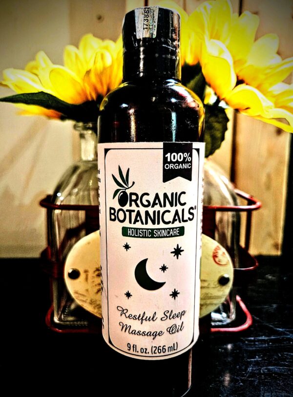 Organic Botanicals Restful Sleep Massage Oil - 9 Ounces