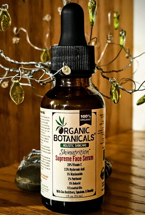 Organic Botanicals SkiNutrition Supreme Anti Aging Face Serum - 1 Ounces