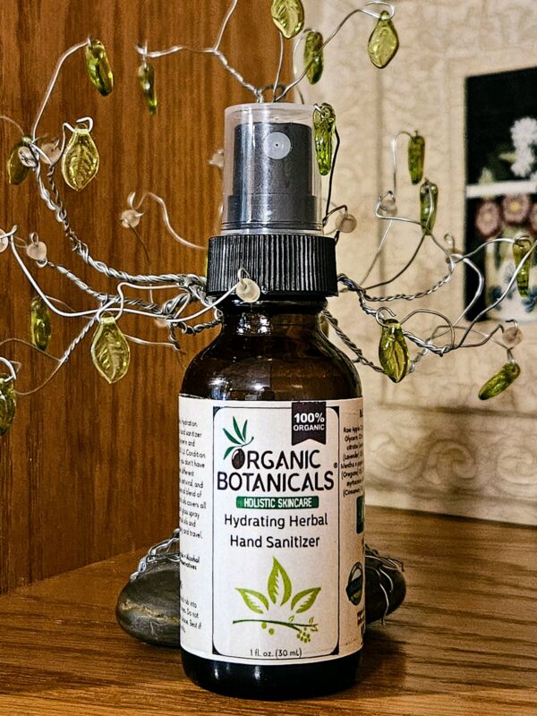 Organic Botanicals Hydrating Herbal Hand Sanitizer - 1 Ounce