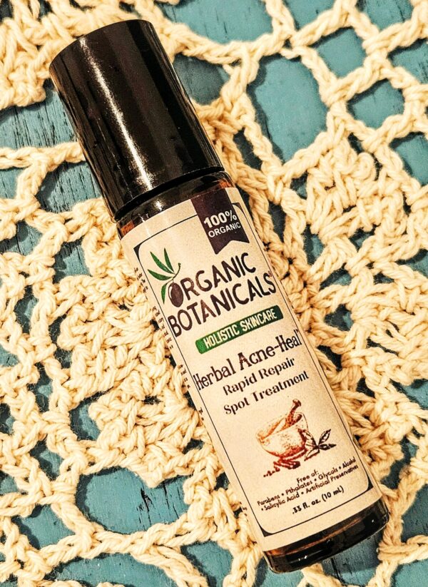 Organic Botanicals Herbal Acne-Heal Rapid Repair Spot Treatment - 10 Milliliters