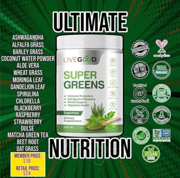 LiveGood SuperGreens