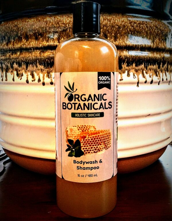 Organic Botanicals Hydrating Honeycomb Bodywash & Shampoo - 16 Ounces