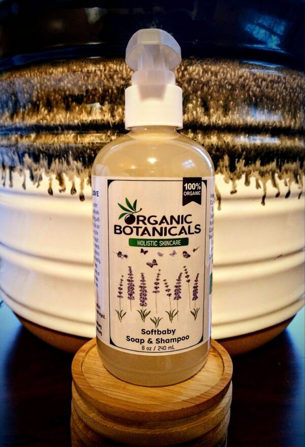 Organic Botanicals SoftBaby Soap & Shampoo Lavender Love - 8 Ounces