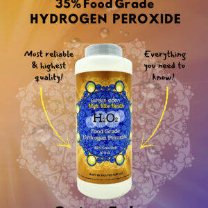 THE BOOK: Ultimate Guide to Health Benefits & Uses of 35% Food Grade Hydrogen Peroxide