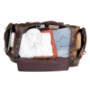 The Leather Farm Farm Premium Buffalo Leather Duffel Weekender Bag - Image 6