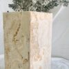 Mahina Studio Arts Large Travertine Vase - Image 5