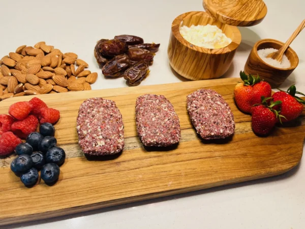 CuraBar Mixed Berry Protein Bars - 6 Bars