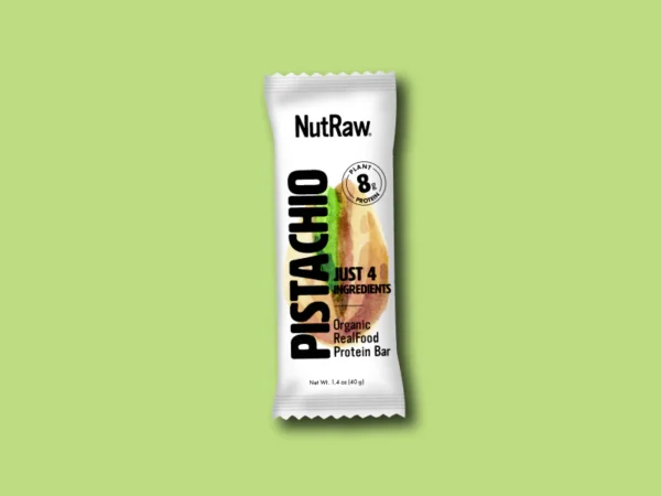 NutRaw Pistachio Bar - 12 Pack (1.4 Oz each)