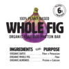 NutBar Whole Fig Bar - 12 Pack (1.4 Oz each) - Image 4