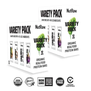 NutRaw Special - 2 Variety Bars Packs - 1.4oz (24 Bars)
